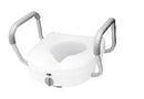 E-Z Lock Raised Toilet Seat with Arms, 5 Inch Height White 300 lbs. Weight Capacity 300 lbs. Weight Capacity, FGB311C0 0000 - EACH
