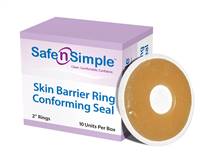 Safe-n'Simple Adhesive Barrier Ring, Moldable 2 Inch Flange 2 Inch Diameter, SNS684U2 - Box of 10