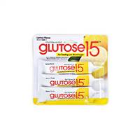 Glutose 15 Glucose Supplement, 3 per Pack Gel Lemon Flavor, 00574006930 - Pack of 3