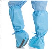 Hi Guard Boot Cover One Size Fits Most Knee High Traction Strips Blue, 69572 - BOX OF 30
