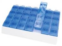 Medi Tray Pill Organizer 7 Day 4 Dose, 70027L - EACH