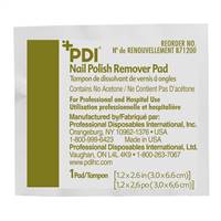 PDI Nail Polish Remover Pad 1-1/5 X 2-3/5 Inch, B71200 - CASE OF 1000