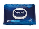 Prevail Personal Wipe, Bath Wipe Washcloth, 48 Pack, Vitamin E/Aloe