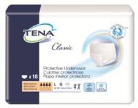 TENA Classic Adult Underwear Pull On Large Disposable Moderate Absorbency, 72514 - Case of 72