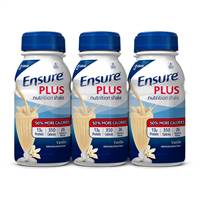 Ensure Plus Vanilla Flavor 8 oz. Bottle Ready to Use, 57263 - Pack of 6