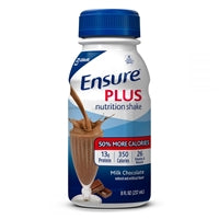 Ensure Plus Milk Chocolate Flavor 8 oz. Bottle Ready to Use, 57266 - EACH