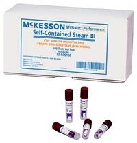 STER-ALL Performance Sterilization Biological Indicator Vial Steam, 73-SCS100 - Box of 100