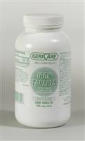 Geri-Care Mineral Supplement Iron 325 mg Strength Tablet, 703-10-GCP - BOTTLE OF 1000