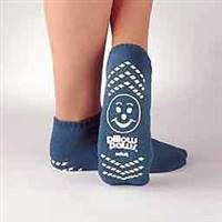 Slipper Socks Pillow Paws 2X-Large Gray Ankle High, 1098 - EACH
