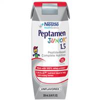 Peptamen Junior 1.5 8.45 oz. Carton Ready to Use Unflavored Ages 1-13 Years, 00798716173636 - Case of 24