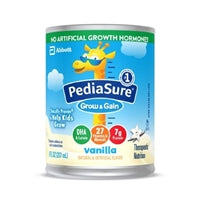 PediaSure Grow & Gain Vanilla Formula, 8 Ounce Can, Abbott 55897, 67522