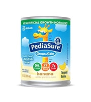 PediaSure Banana Grow & Gain Formula, 8 Ounce Can, Abbott 67527, 51884