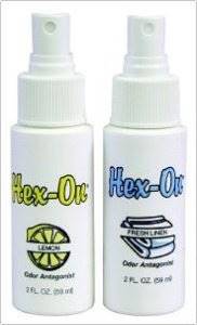 Hex-On Deodorizer Liquid Concentrate 2 oz. Bottle Fresh Linen Scent, 7583 - Case of 12