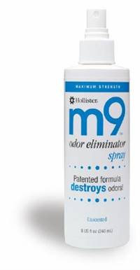 M9 Ostomy Appliance Deodorant 8 oz. Pump Spray Bottle, UnScented, 7733 - EACH