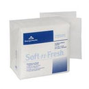 Soft-N-Fresh Washcloth, 12-1/2 X 13 Inch White Disposable, 29505 - Pack of 55