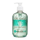 GBG AloeGel Hand Sanitizer with Aloe, 18 oz. Ethyl Alcohol Gel Pump Bottle, 7776 - CASE OF 12