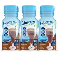 Glucerna Shake Rich Chocolate Flavor 8 oz. Bottle Ready to Use, 57804 - Pack of 6