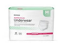 Adult Underwear, McKesson Super Plus, Pull On Medium Disposable Moderate Absorbency, UWGMD - Case of 80
