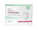 Adult Underwear Diaper, LARGE, Moderate Absorbency, McKesson Super Plus, UWGLG