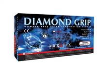 Diamond Grip Exam Glove, Small Latex Standard Cuff Length Textured Fingertips White , MF-300-S - Case of 1000