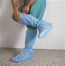 Hi Guard Shoe Cover, One Size Fits Most Knee High Non-skid Blue NonSterile, 69571 - Pack of 50