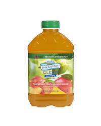 Thick & Easy Sugar Free Thickened Beverage 46 oz. Bottle Peach Mango Flavor Ready to Use Nectar Consistency, 79018 - Case of 6