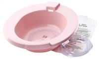 Carex Sitz Bath Round Dusty Rose Polypropylene, FGP70800 0000 - SOLD BY: PACK OF ONE