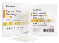 Hydrocolloid Dressing, McKesson, 4 X 4 Inch Square Sterile, 1883 - EACH