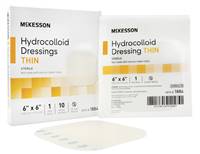 McKesson Hydrocolloid Dressing 6 X Inch Square Sterile, 1884 - BOX OF 10