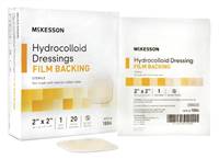 McKesson Hydrocolloid Dressing 2 X 2 Inch Square Sterile, 1886 - Box of 20