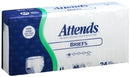 Attends Regular Adult Briefs, MEDIUM, 32" - 44", Heavy Absorbency, BR20