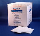 McKesson NonWoven Sponge Polyester / Rayon 4-Ply 2 X 2 Inch Square Sterile, 16-4224 - Case of 3000