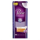 Poise Microliners Bladder Control Pad 6.9 Inch Length Light Absorbency Absorb-Loc One Size Fits Most Female Disposable, 48288 - Pack of 50