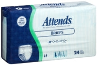 Attends Regular Adult Briefs, LARGE, 44" - 58", Heavy Absorbency