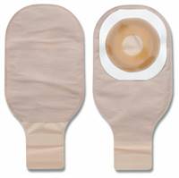 Premier Flextend Colostomy Pouch One-Piece System 12 Inch Length 1-1/4 Stoma Drainable Flat, Pre-Cut, 8538 - BOX OF 10