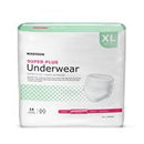 Adult Underwear, McKesson Super Plus, Pull On X-Large Disposable Moderate Absorbency, UWGXL - Case of 56