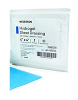 McKesson Hydrogel Dressing 4 X 4 Inch Square Sterile, 61-82044 - EACH