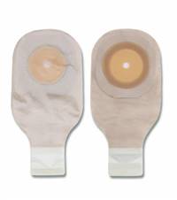 Premier Flextend Colostomy Pouch One-Piece System 12 Inch Length Up to 2-1/2 Inch Stoma Drainable Flat, Trim To Fit, 8531 - Pack of 10