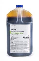 Prep Solution, McKesson, 1 gal. Jug 10% Povidone-Iodine, 036 - Case of 4