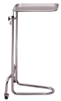 McKesson Mayo Instrument Stand Tray V-Shaped Base 34 - 53 Inch 12.62 X 19.25 X 0.75 Inch, 81-11100 - EACH