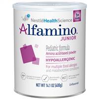 Alfamino Junior Amino Acid Based Pediatric Formula, Unflavored 14.1 oz. Can Powder, 07613034787965 - Case of 6