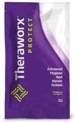 Theraworx Protect Bath Wipe Soft Pack Cocamidopropyl Betaine Lavender Scent 8 Count, HX-8808 - Case of 30