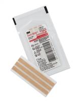 Steri-Strip Elastic Skin Closure Strip 1/4 X 3 Inch Nonwoven Material Flexible Tan, E4541 - BOX OF 50