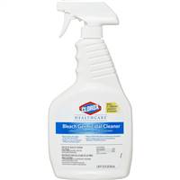 Clorox Healthcare Bleach Surface Disinfectant Cleaner Germicidal Liquid 22 oz. Bottle Fruity Floral Bleach Scent, 68967 - Case of 8