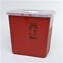 Sharps Container, 2 Gallon, Multi-purpose 1-Piece, Rotor Lid, Nestable, 8970
