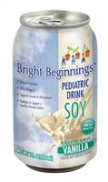 Bright Beginnings Soy Pediatric Vanilla Flavor 8 Ounce Can Ready to Use, 35009 - CASE OF 24