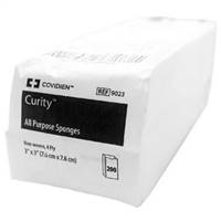 Curity NonWoven Sponge Polyester / Rayon 4-Ply 3 X 3 Inch Square , 9023 - Case of 4000
