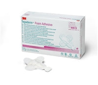 Tegaderm Foam Adhesive Dressing Mini Wrap, 2.75" X 2.75", Sterile, 3M 90615