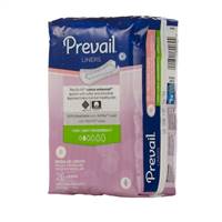 Prevail Daily Liner Bladder Control Pad 7-1/2 Inch Length Light Absorbency Polymer Small Female Disposable, PV-926 - Pack of 26