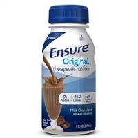 Ensure Original Chocolate Flavor 8 oz. Bottle Ready to Use, 58293 - EACH